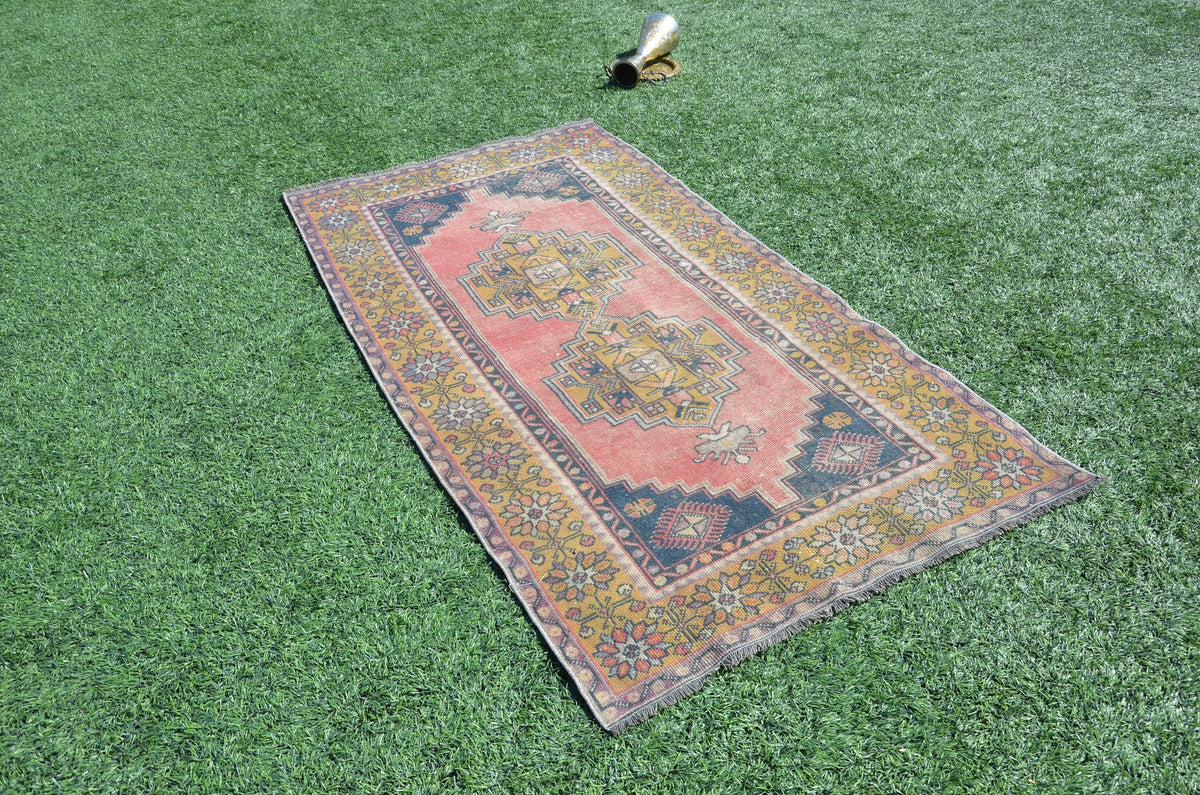 37.5×70 \"Call me” ViNTAGE TURKiSH RUG 37.5×70 