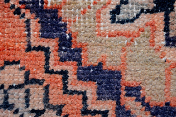 Handmade Turkish Vintage small area rug doormat for home decor, bathroom rug, area oushak rug bathroom mat kitchen kilim rug, rug 2.10x1.6, 665491