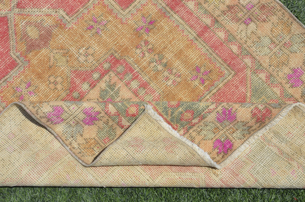 Handmade Anatolian Turkish rug for home decor, Vintage rug, area rug bedroom rug kitchen rug bathroom rug kilim rug handmade, rugs 4x8, 665408