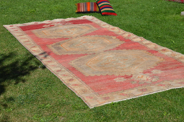 Unique Turkish large Vintage rug for home decor, oversize rug, area rug oushak rug boho rug bedroom rug kitchen rug  kilim rug, rugs 11x5, 664980