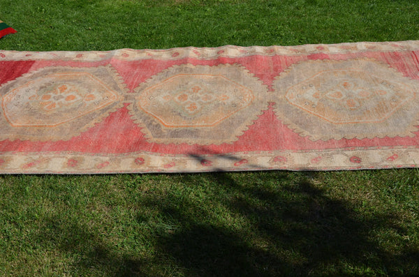 Unique Turkish large Vintage rug for home decor, oversize rug, area rug oushak rug boho rug bedroom rug kitchen rug  kilim rug, rugs 11x5, 664980