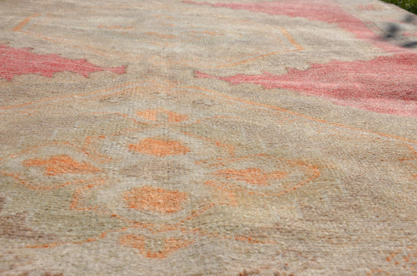 Unique Turkish large Vintage rug for home decor, oversize rug, area rug oushak rug boho rug bedroom rug kitchen rug  kilim rug, rugs 11x5, 664980