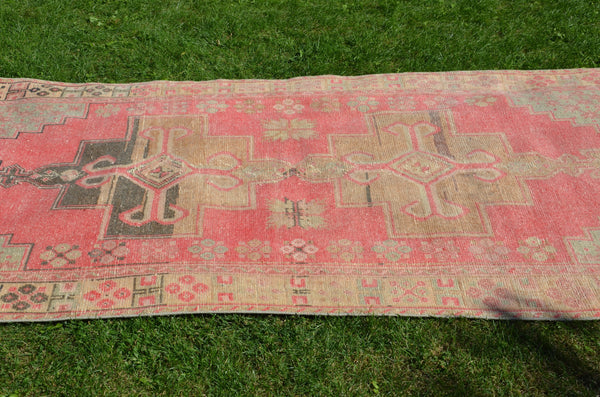 Natural Vintage Turkish Anatolian rug for home decor, area rug, oushak rug boho rug bedroom rug kitchen rug  bathroom rug kilim, rugs 9x4, 664983