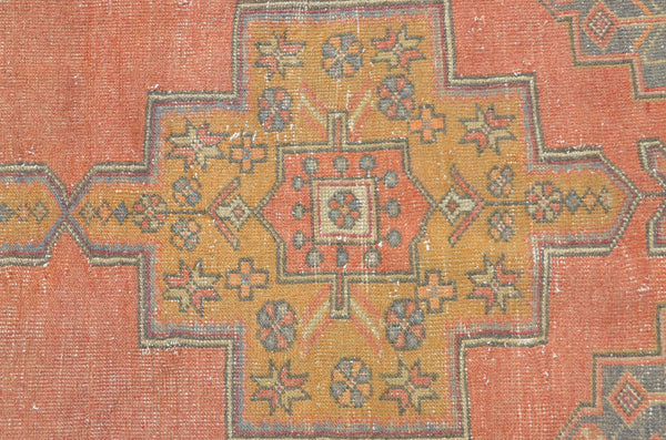 Natural Vintage Turkish runner rug for home decor, area rug, Anatolian oushak rug bedroom rug kitchen rug  bathroom rug kilim, 8'2"X2'11", 665011