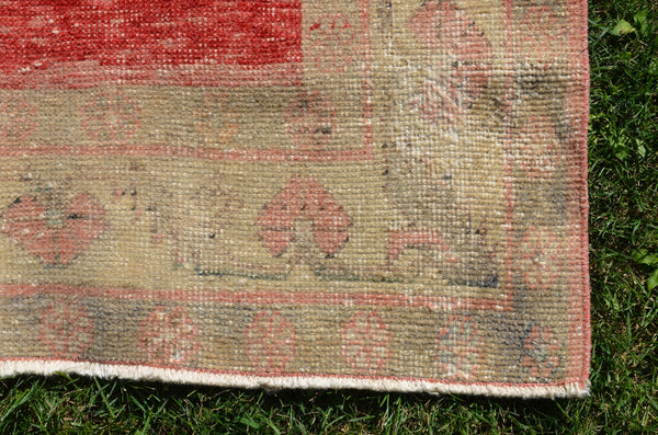 Hand knotted Turkish large Vintage rug for home decor, oversize rug, area rug oushak boho rug bedroom rug kitchen rug  kilim rug, rugs 11x5, 664979