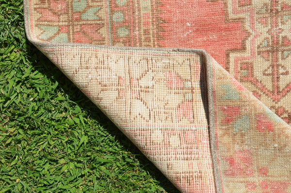 Beige Vintage Turkish Anatolian rug for home decor, area rug, oushak rug boho rug bedroom rug kitchen rug  bathroom rug kilim, rugs 6x3, 664478