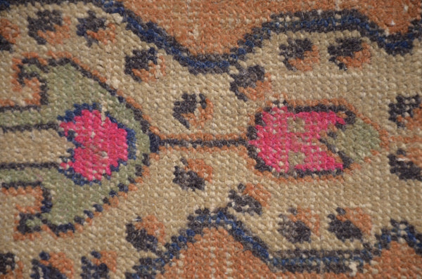 Blue Vintage Turkish Anatolian rug for home decor, area rug, oushak rug boho rug bedroom rug kitchen rug  bathroom rug kilim, rugs 8x4, 665040