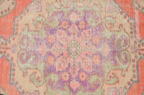 Handmade Vintage Turkish Anatolian rug for home decor, area rug, oushak rug boho rug bedroom rug kitchen rug  bathroom rug kilim, rugs 7x4, 665047