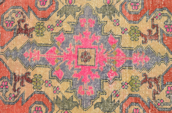 Blue Vintage Turkish Anatolian rug for home decor, area rug, oushak rug boho rug bedroom rug kitchen rug  bathroom rug kilim, rugs 7x4, 665079