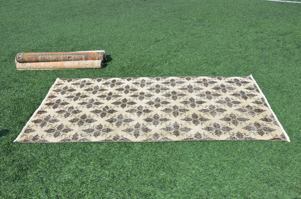 handmade oushak Turkish rug for home decor, Vintage rug, area rug boho rug bedroom rug kitchen rug bathroom rug kilim rug handmade, rugs 7x4, 665082