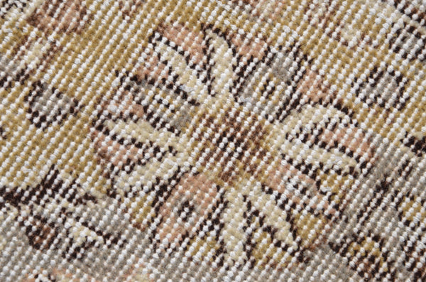 Natural Turkish large Vintage rug for home decor, oversize rug, area rug oushak rug boho rug bedroom rug kitchen rug  kilim rug, rugs 9x6, 665233
