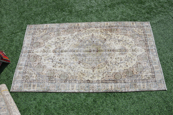 Turkish Handmade large Vintage rug for home decor, oversize rug, area rug oushak rug boho rug bedroom rug kitchen rug  kilim rug, rugs 9x5, 665223