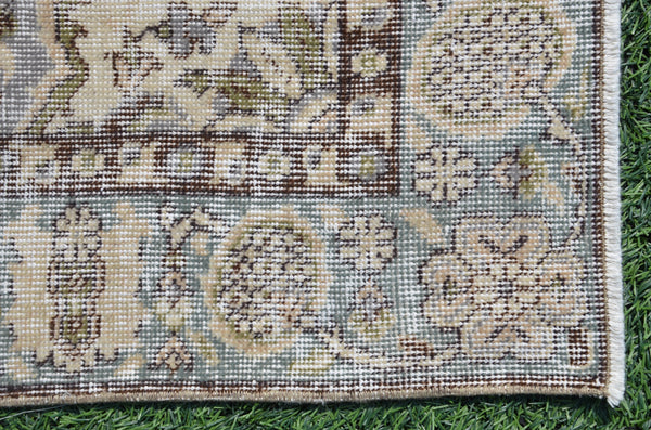 Turkish Handmade large Vintage rug for home decor, oversize rug, area rug oushak rug boho rug bedroom rug kitchen rug  kilim rug, rugs 9x5, 665223