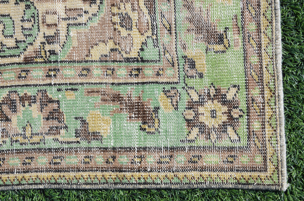 Hand knotted Turkish large Vintage rug for home decor, oversize rug, area rug oushak rug boho rug bedroom kitchen rug  kilim rug, rugs 11x6, 665214