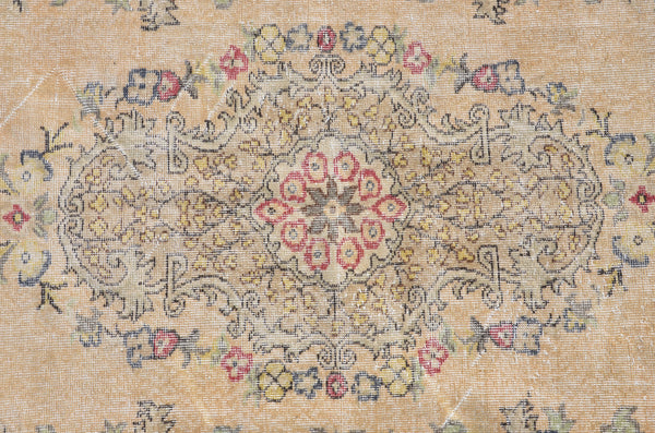 Handmade Turkish large Vintage rug for home decor, oversize rug, area rug oushak rug boho rug bedroom rug kitchen rug  kilim rug, rugs 9x5, 665210