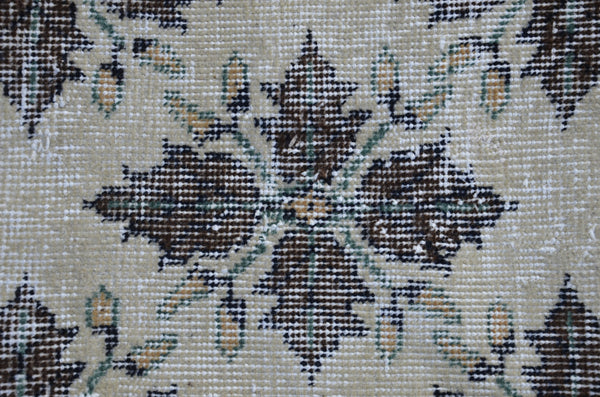 Natural oushak Turkish rug for home decor, Vintage rug, area rug boho rug bedroom rug kitchen rug bathroom rug kilim rugs handmade, rugs 6x4, 665280