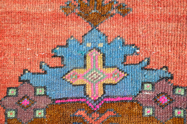 small area Handmade Turkish Vintage rug for home decor, bathroom rug, area rug oushak rug boho rug kitchen rug  kilim rug door mat, rugs 5x3, 665275