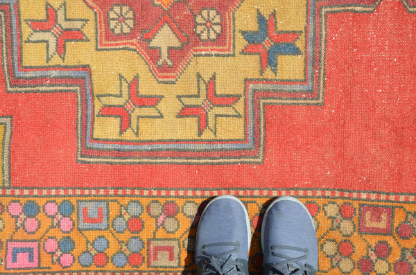 Anatolian Vintage Turkish Natural rug for home decor, area rug, oushak rug boho rug bedroom rug kitchen rug  bathroom rug kilim, rugs 9x4, 664413