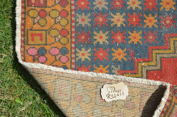 Anatolian Vintage Turkish Natural rug for home decor, area rug, oushak rug boho rug bedroom rug kitchen rug  bathroom rug kilim, rugs 9x4, 664413
