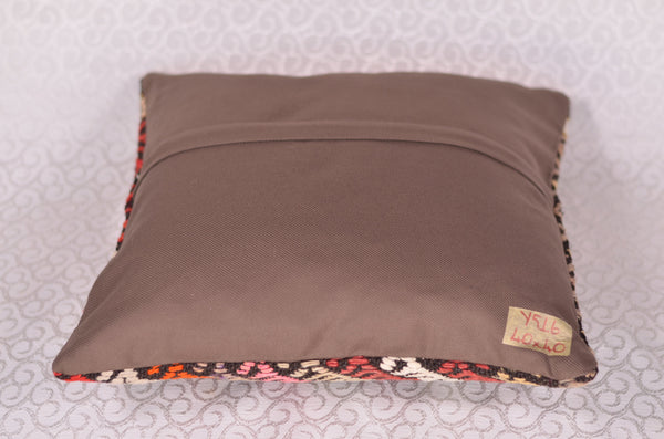 16 x 16 Handmade Decorative Vintage Pillow, %100 Wool, 664864