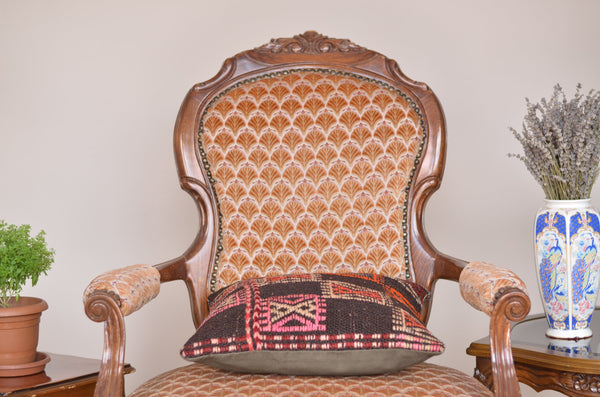 16 x 16 Handmade Decorative  Pillow, %100 Wool, 664875