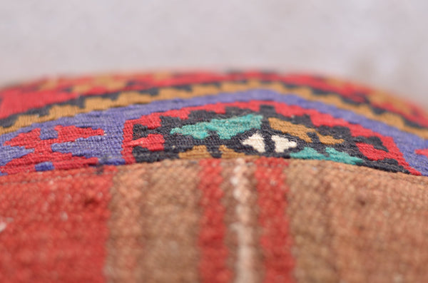 16 x 16 Handmade Turkish Vintage Pillow, %100 Wool, 664883