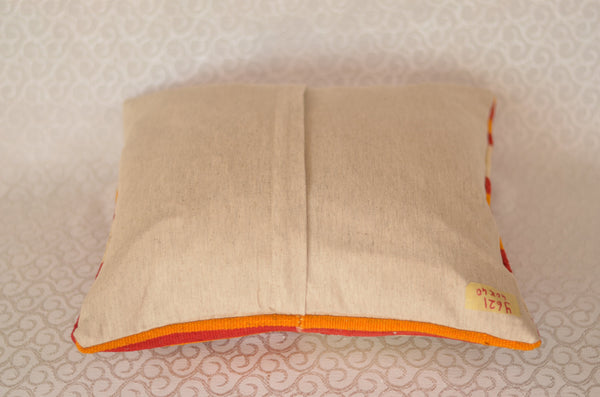 16 x 16 Handmade Turkish Vintage Pillow, %100 Wool, 664895