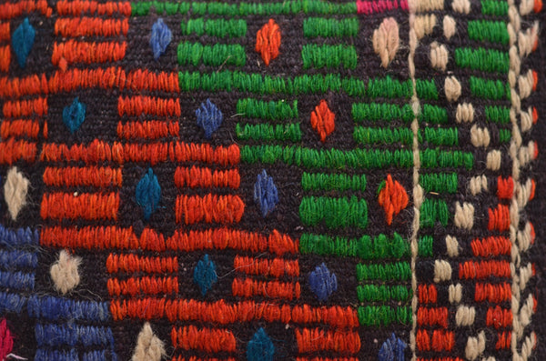 16 x 16 Handmade  Vintage Pillow, %100 Wool, 664913