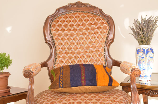 16 x 16 Handmade Decorative  Pillow, %100 Wool, 664926