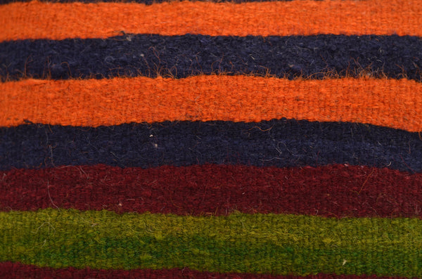 16 x 16 Handmade Turkish Vintage Pillow, %100 Wool, 664927