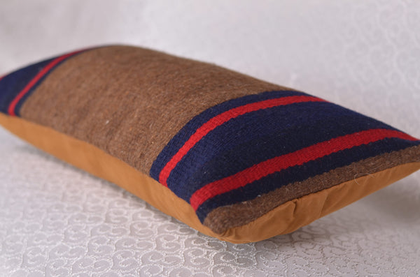 12 X 24  Handmade Turkish Vintage Pillow, %100 Wool, 664943