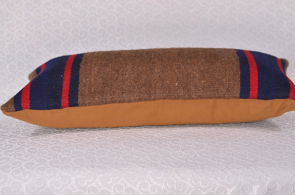 12 X 24  Handmade Turkish Vintage Pillow, %100 Wool, 664943