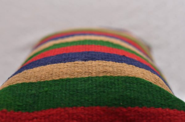 12 x 24 Handmade Turkish Vintage Pillow, %100 Wool, 664952