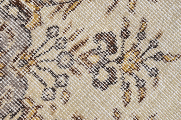Natural oushak Turkish rug for home decor, Vintage rug, area rug boho rug bedroom rug kitchen rug bathroom rug kilim rug  handmade, rugs 7x4, 665042