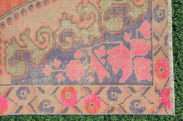 Handmade Vintage Turkish Anatolian rug for home decor, area rug, oushak rug boho rug bedroom rug kitchen rug  bathroom rug kilim, rugs 7x4, 665047
