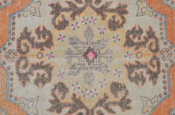 Handmade Vintage Turkish Anatolian rug for home decor, area rug, oushak rug boho rug bedroom rug kitchen rug  bathroom rug kilim, rugs 8x4, 665074