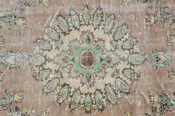 Hand knotted Turkish large Vintage rug for home decor, oversize rug, area rug oushak rug boho rug bedroom kitchen rug  kilim rug, rugs 11x6, 665214