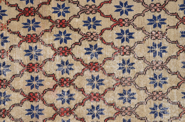 Hand knotted Turkish large Vintage rug for home decor, oversize rug, area rug oushak rug boho rug bedroom kitchen rug  kilim rug, rugs 8x5, 665208