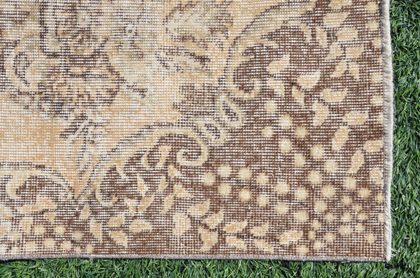 Turkish Handmade large Vintage rug for home decor, oversize rug, area rug oushak rug boho rug bedroom rug kitchen rug  kilim rug, rugs 9x6, 665206