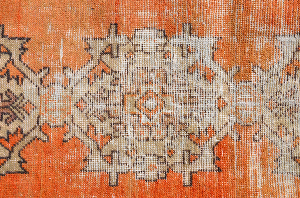 Unique Vintage Turkish runner rug for home decor, area rug, Anatolian oushak rug bedroom rug kitchen rug  bathroom rug kilim,  8'6" x 2'5", 665267