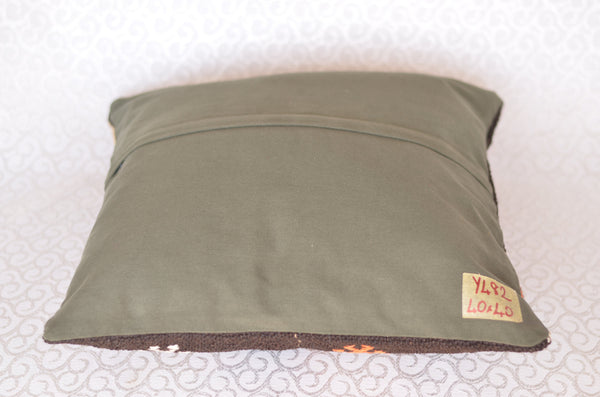 16 x 16 Handmade Decorative  Pillow, %100 Wool, 664844