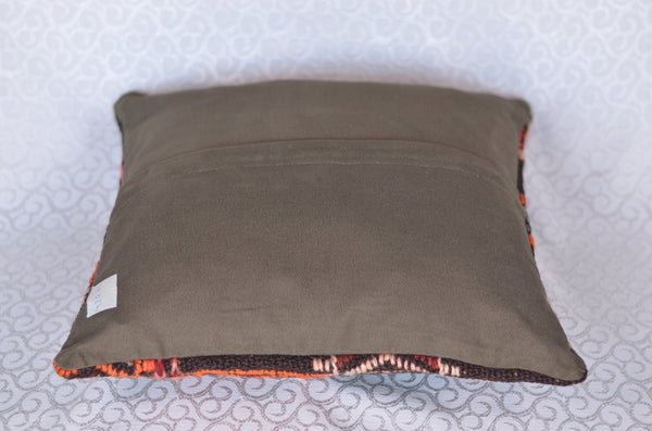 16 x 16 Handmade Decorative  Pillow, %100 Wool, 664875