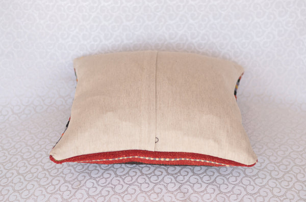 16 x 16 Handmade  Vintage Pillow, %100 Wool, 664882