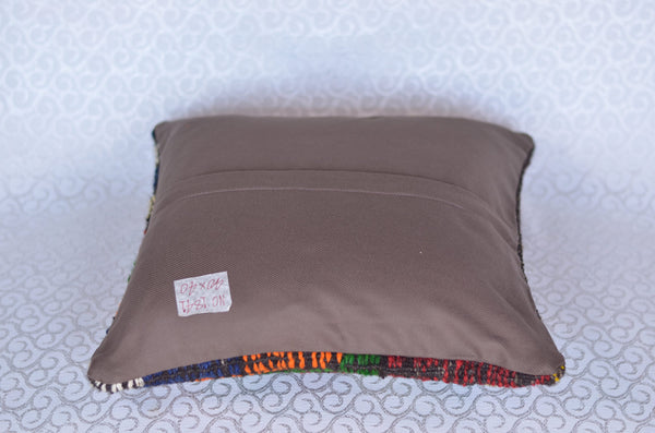 16 x 16 Handmade Decorative  Pillow, %100 Wool, 664886