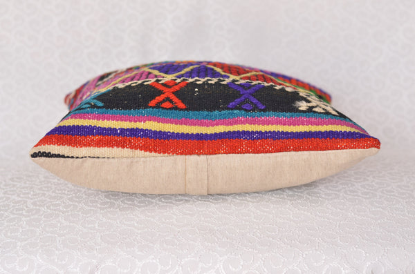 16 x 16 Handmade Decorative  Pillow, %100 Wool, 664906