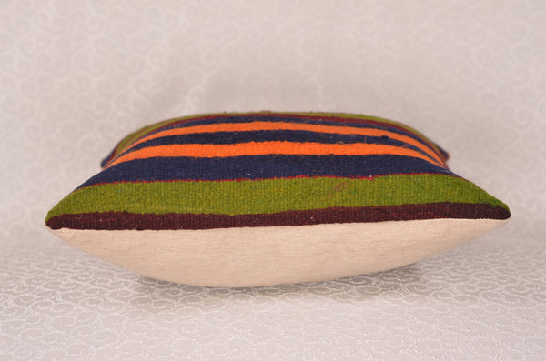 16 x 16 Handmade Turkish Vintage Pillow, %100 Wool, 664927