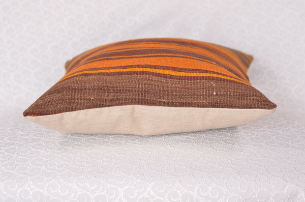 16 x 16 Handmade Turkish Vintage Pillow, %100 Wool, 664937