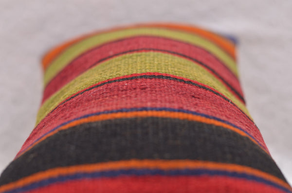 8 x 16 Handmade Turkish Vintage Pillow, %100 Wool, 664947