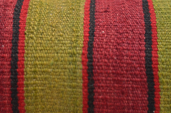 8 x 16 Handmade Turkish Vintage Pillow, %100 Wool, 664947