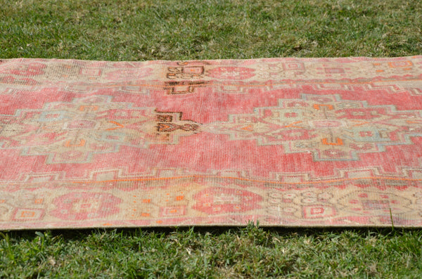 Beige Vintage Turkish Anatolian rug for home decor, area rug, oushak rug boho rug bedroom rug kitchen rug  bathroom rug kilim, rugs 6x3, 664291